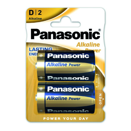 PANASONIC Alkaline Power D LR20APB/2BP 2kpl/pkt 00211999