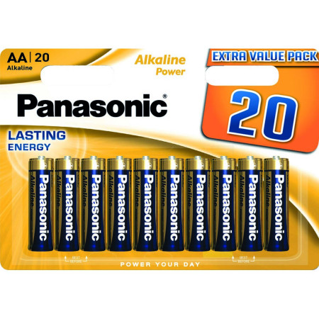 PANASONIC Alkaline Power AA LR6APB/20BW 20kpl/pkt 00231968