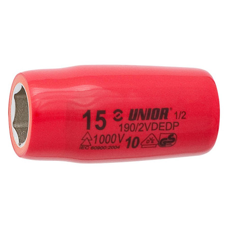 UNIOR VDE 1/2&quot; hylsy 13mm, 6-K 190/2VDEDP 612198