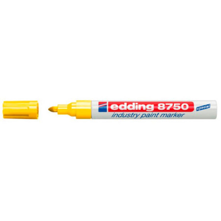 EDDING 8750 teollisuusmaalikynä keltainen 9012005