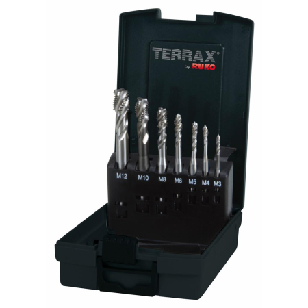 TERRAX Konekierretappisarja M3-M12 HSS Co5 PR A245058ETX