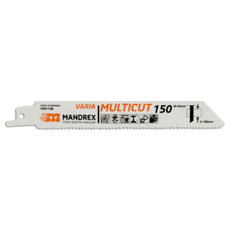 MANDREX Multicut Varia BI-Metal, yleisterät MANMULTIV