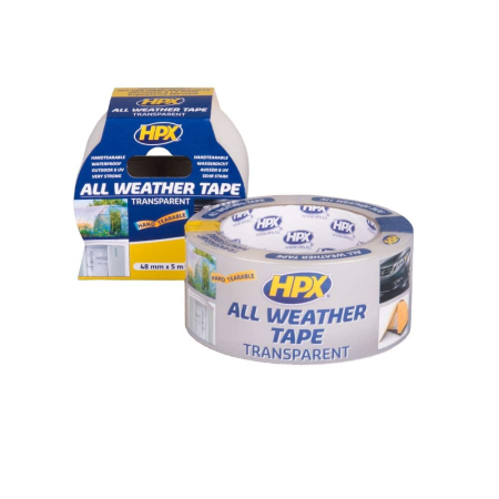 Kasvihuoneteippi - All Weather Tape - kirkas 48mm x 25m AT4825
