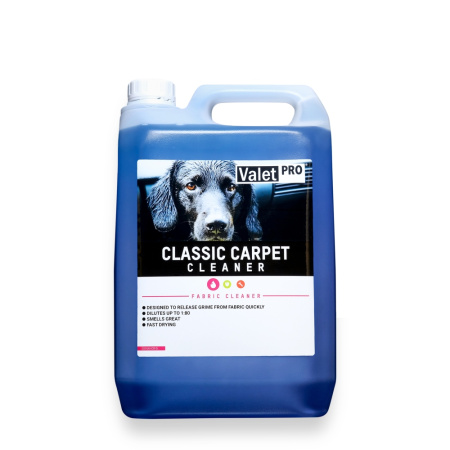 Tekstiilien puhdistusaine ValetPRO Classic Carpet Cleaner, 5000 ml / Kanisteri (Tiiviste)