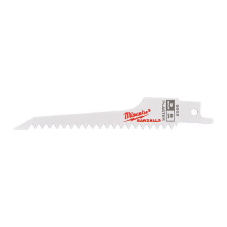 Puukkosahanterä laastille 125mm 6TPi 5kpl/pkt, Milwaukee