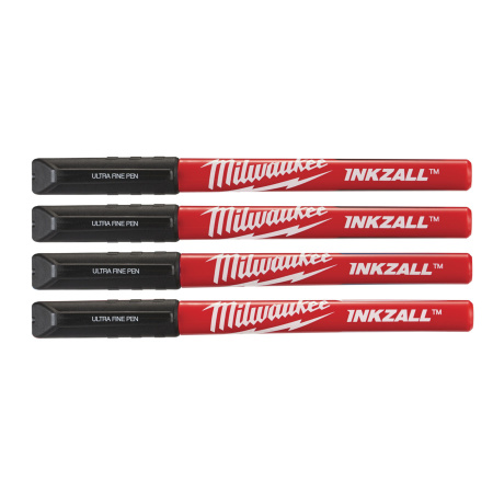 KYNÄ INKZALL KAPEA KÄRKI MUSTA 4P, Milwaukee