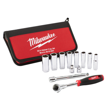 3/8" HYLSYSARJA 12 KPL, Milwaukee