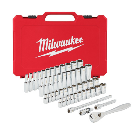 HYLSYSARJA RÄIKÄLLÄ 1/4" MM. & IMP 50KPL, Milwaukee