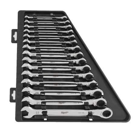 Räikkälenkkiavainsarja Maxbite mm 15-OS, Milwaukee