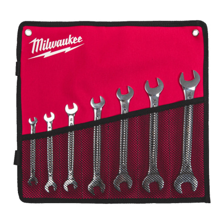 KAKSIPÄINEN KIINTOAVAINSARJA 7kpl, Milwaukee