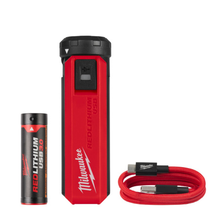 VARAVIRTALÄHDE + USB C KAAPELI, L4 PPS-301, Milwaukee