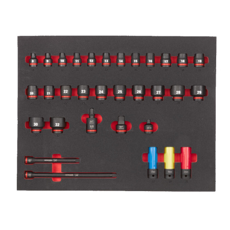 HYLSYSARJA 1/2" STD FOAM 32P, Milwaukee