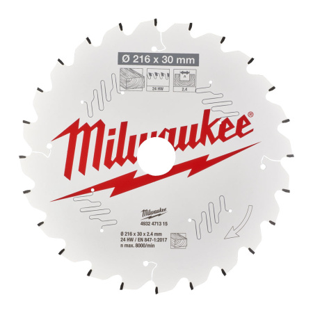 PYÖRÖSAHANTERÄT 216MMX30MM, MILWAUKEE