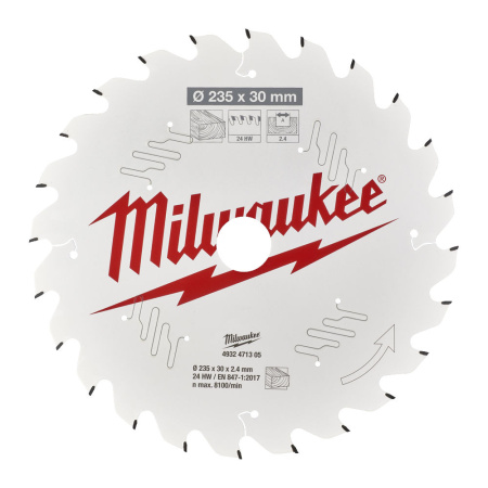 PYÖRÖSAHANTERÄT 235MMX30MM, MILWAUKEE