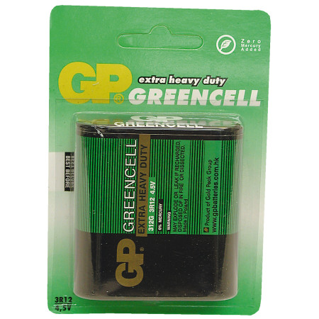 (PT) PARISTO 4,5V 3R12 GREENCELL GP3R12