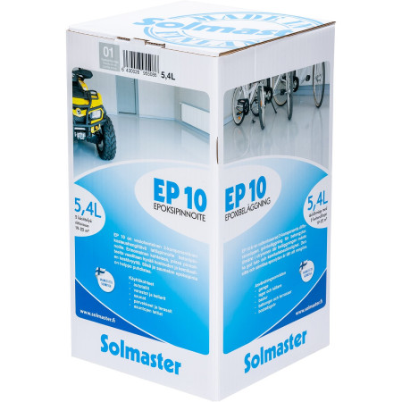 SOLMASTER EP10 2K LATTIAPINNOITE 5,4L (2,7+2,7L) E SOLM104089