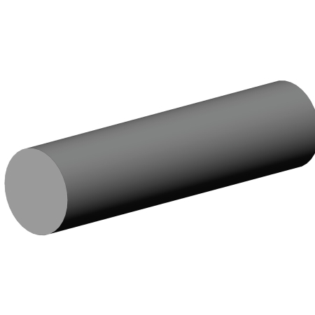 PYÖRÖTANKO 30X2000MM VEDETTY TERÄS TE30