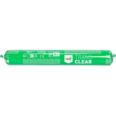 TRANS CLEAR LIIMA-JA TIIVISTYSMASSA 600ML KIRKAS MAKKARA TEC7535MK6
