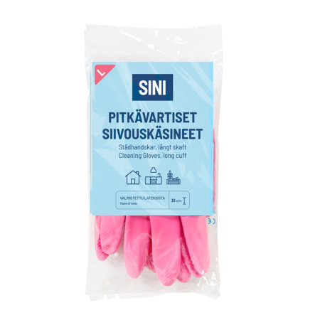 Pitkävartiset siivouskäsineet L