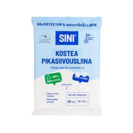 Kostea pikasiivousliina 30 kpl
