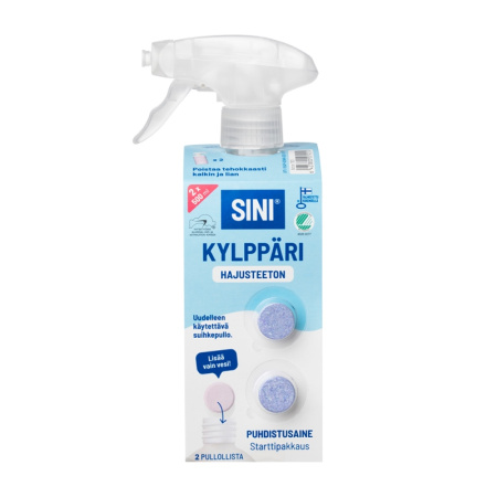 Hajusteeton kylppäri starttipakkaus