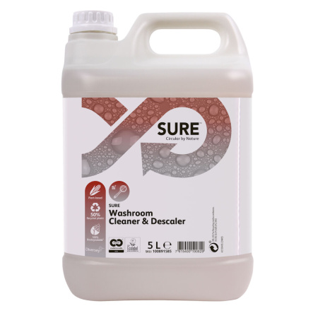 SURE WASHROOM CLEANER&DESC. 5L W1779