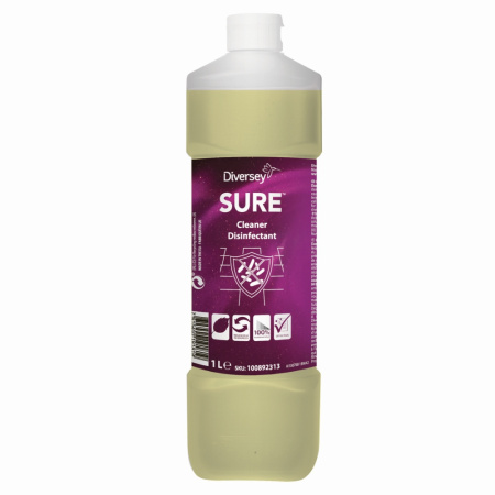 SURE Cleaner Disinfectant 1L Desinfioiva puhdistusaine, tiivistetty