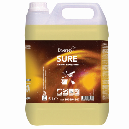 SURE CLEANER & DEGREASER 5L W1779