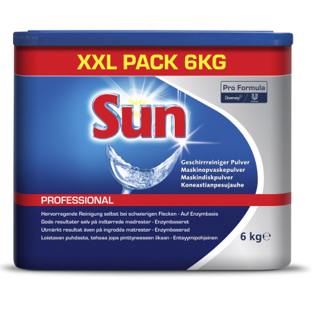 Sun Pro Formula Dishwash Powder 6kg Koneastianpesujauhe