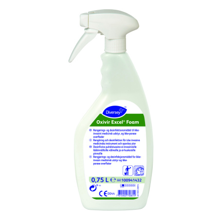 Oxivir Excel Foam 0.75L Desinfioiva puhdistusaine