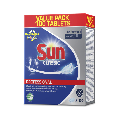 Sun Pro Formula Classic koneastianpesutabletit 100kpl