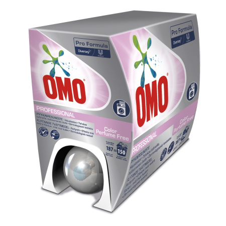 Omo Pro Formula Color 7.5L Hajusteeton ja väriaineeton pyykinpesuneste