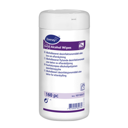 Suma Alcohol Wipes 160pc DK,F