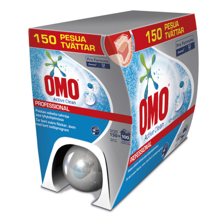 Omo Pro Formula Active Clean 7.5L Pyykinpesuneste