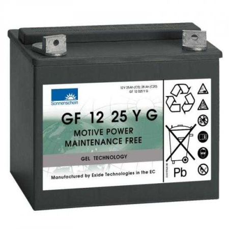 Akku 12V/25Ah, huoltovapaa TASKI swingo 350 B BMS -yhdistelmäkoneeseen