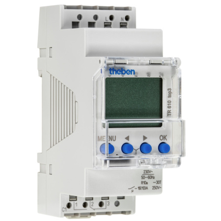 DIGITAALINEN KELLOKYTKIN THEBEN TR610