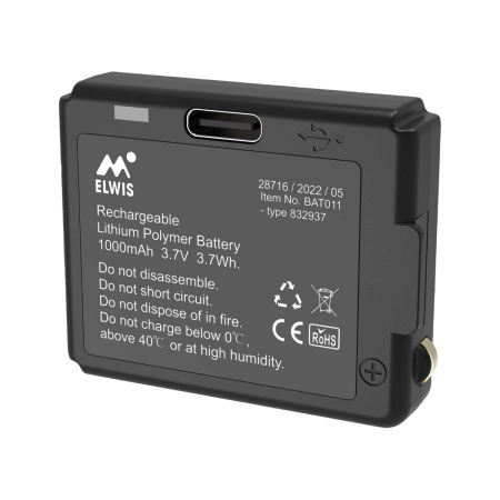 AKKU LI-POL 3,7V 1000MAH (ELW011 JA ELW011A)