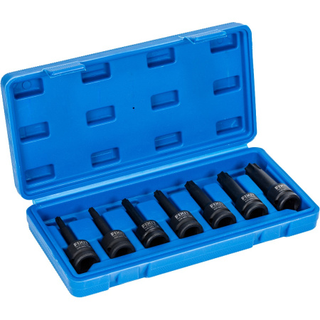 VOIMAHYLSYSARJA TORX 1/2" T35-T70 7-OS.