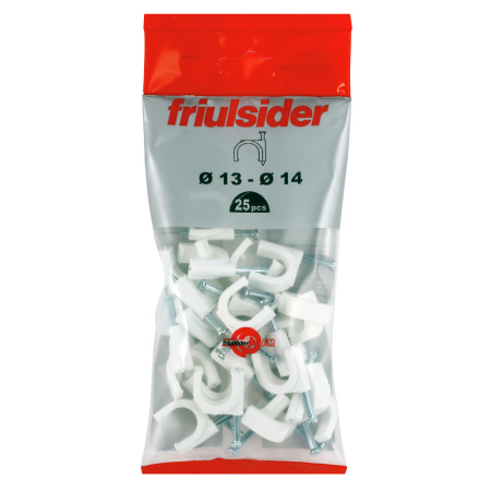 NAULAKIINNIKE 13-14 MM KAAPELILLE 25 KPL