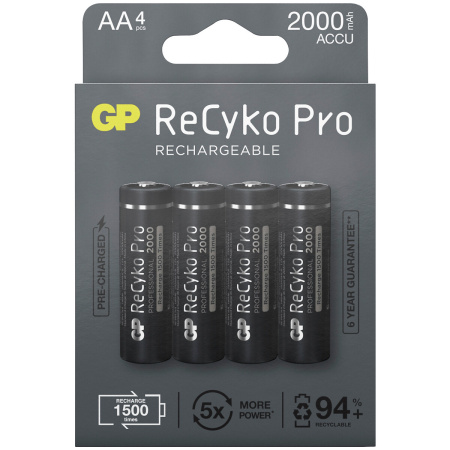 LADATTAVA PARISTO 1,2V AA 2000MAH RECYKO PRO 4KPL