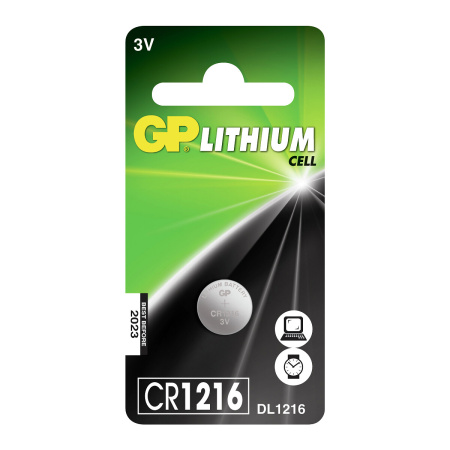 NAPPIPARISTO 3V CR1216 LITHIUM 1KPL
