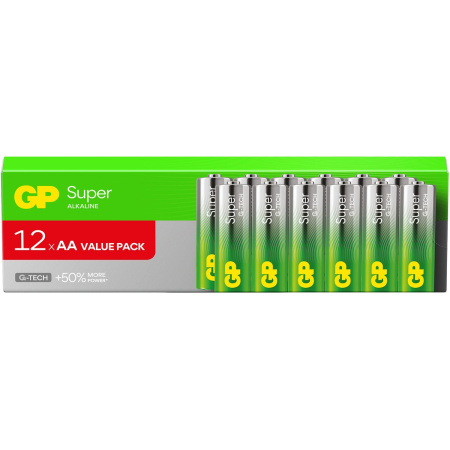 PARISTO AA/LR06 SUPER ALKALINE 12 KPL