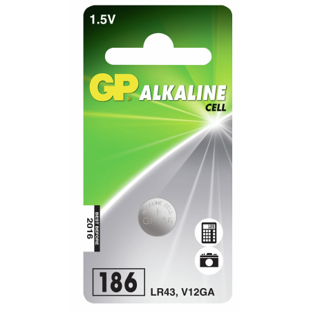 NAPPIPARISTO 1,5V LR43 ALKALINE 1KPL