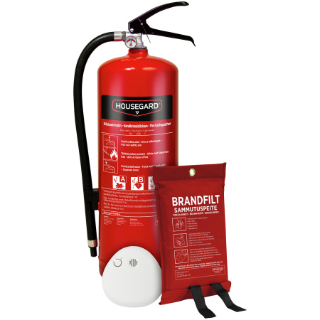 HOUSEGARD SAFETYBOX SAMMUTIN, PEITE, VAROITIN