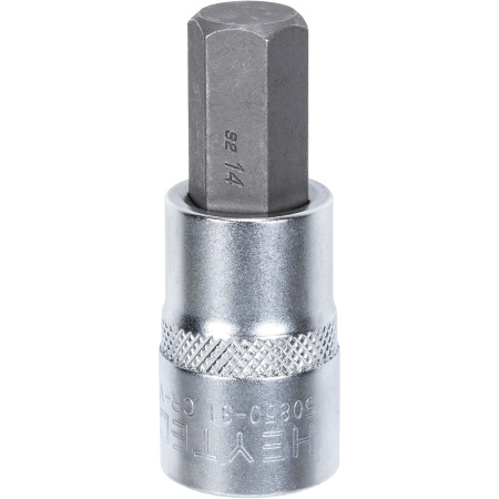 KUUSIOKOLOKÄRKIHYLSY 1/2" S2 14MM