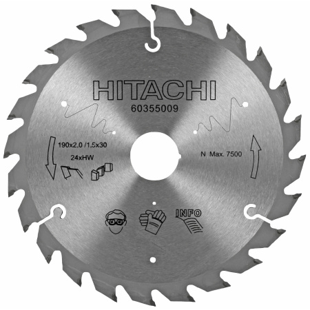 PYÖRÖSAHANTERÄT 190MMX30MM, HITACHI