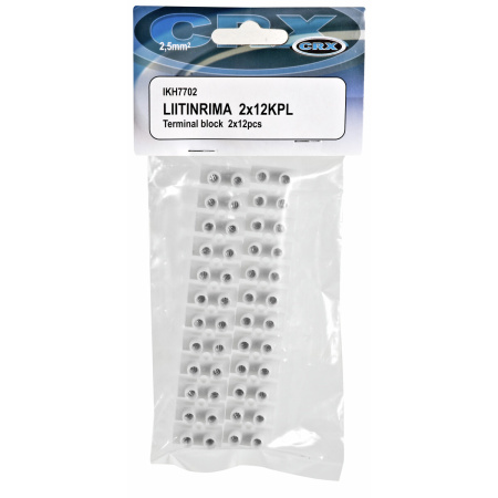 LIITINRIMA 2,5MM2 2X12KPL