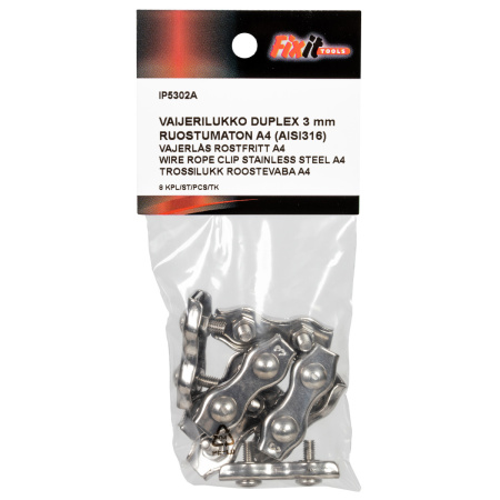VAIJERILUKKO DUPLEX 3MM A4 8KPL
