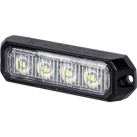 VAROITUSVALO LED  4 STROBO ORANSSI