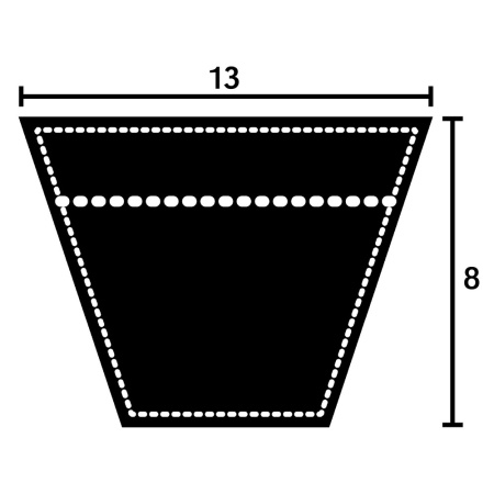 KIILAHIHNA L&G 13X1168MM LA KEVLAR